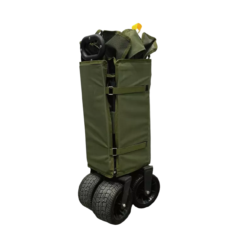 Large Collapsible Camping Wagon Carts with Adjustable Extended Height (4)
